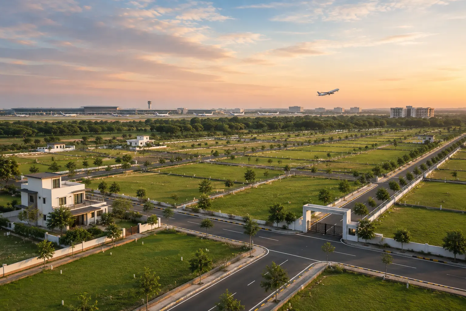 Open plots near Hyderabad airport complete buyer guide 2026